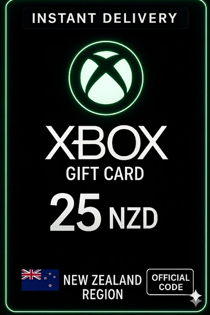 إكس بوكس Card New Zealand - 25 NZD · Xbox
