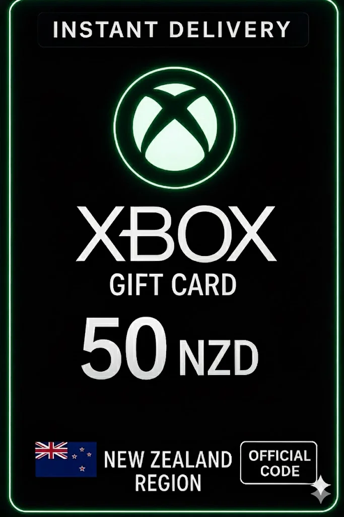إكس بوكس Card New Zealand - 50 NZD · Xbox