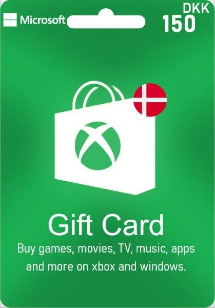 إكس بوكس Card Denmark - 150 DKK · Xbox