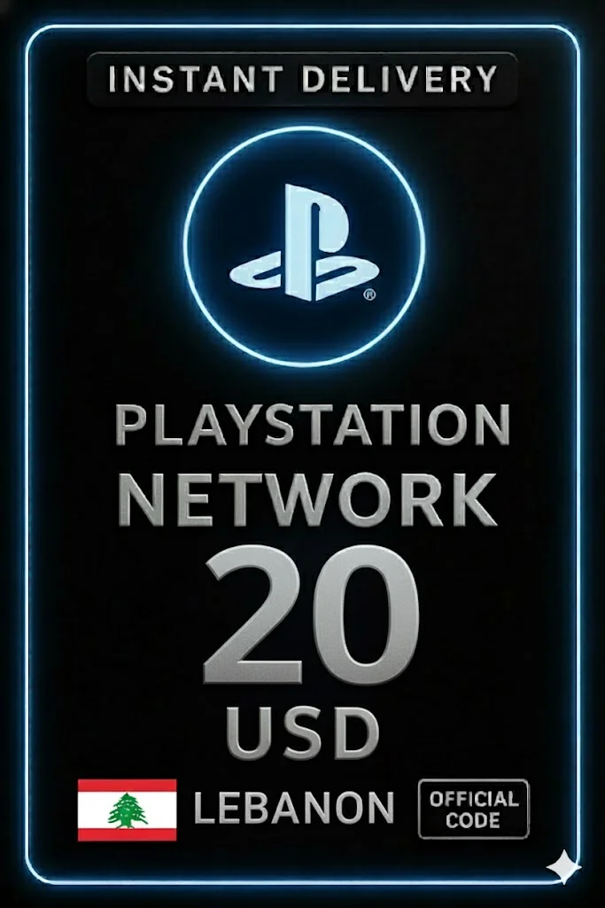 PSN Card 20 USD (Lebanon)