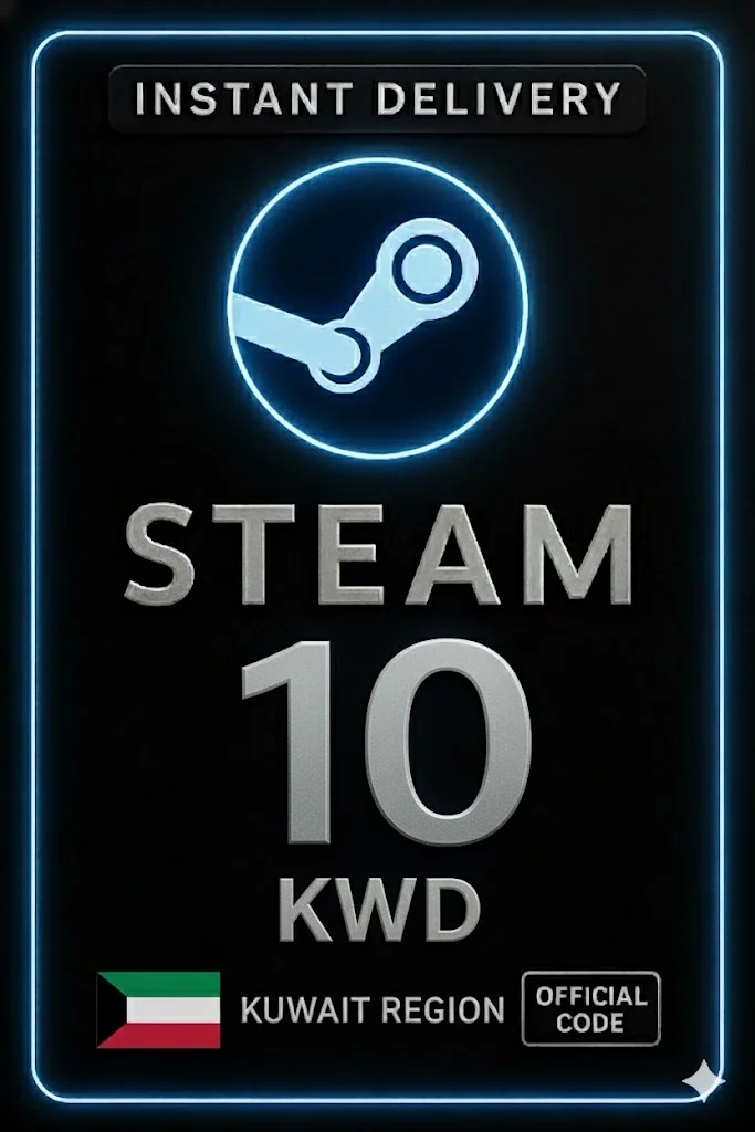 Steam Wallet Code 10 KWD (KW)
