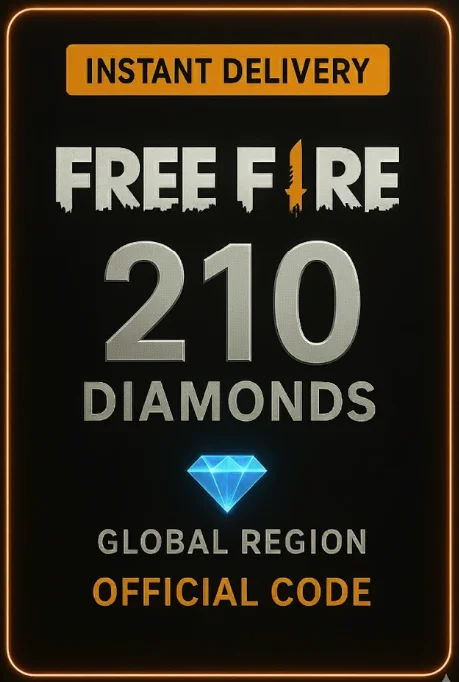 فری فایەر 210 + 21 Diamonds · Free Fire