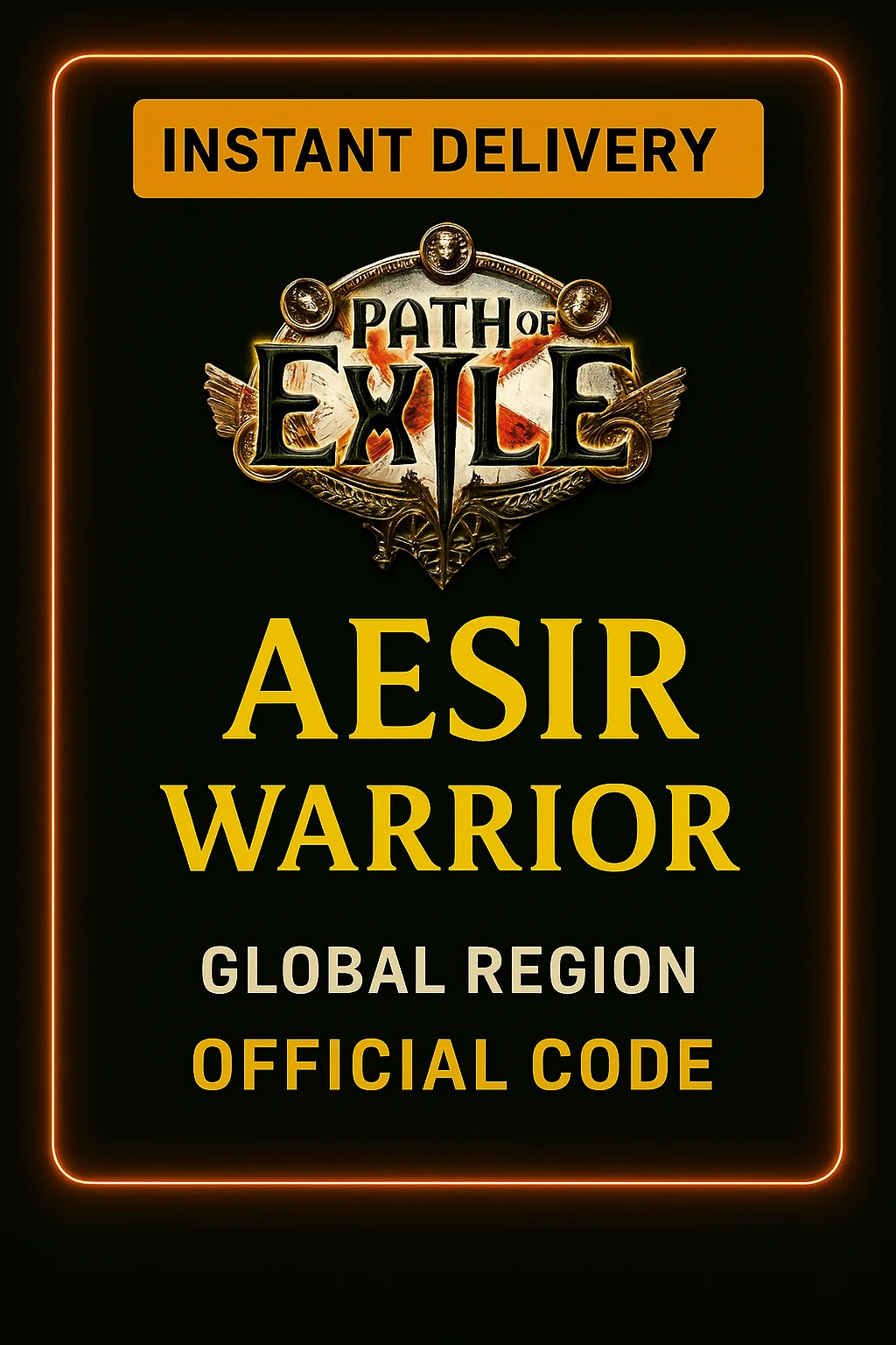 پات ئۆف ئێگزایل Aesir Warrior Supporter · Path of Exile