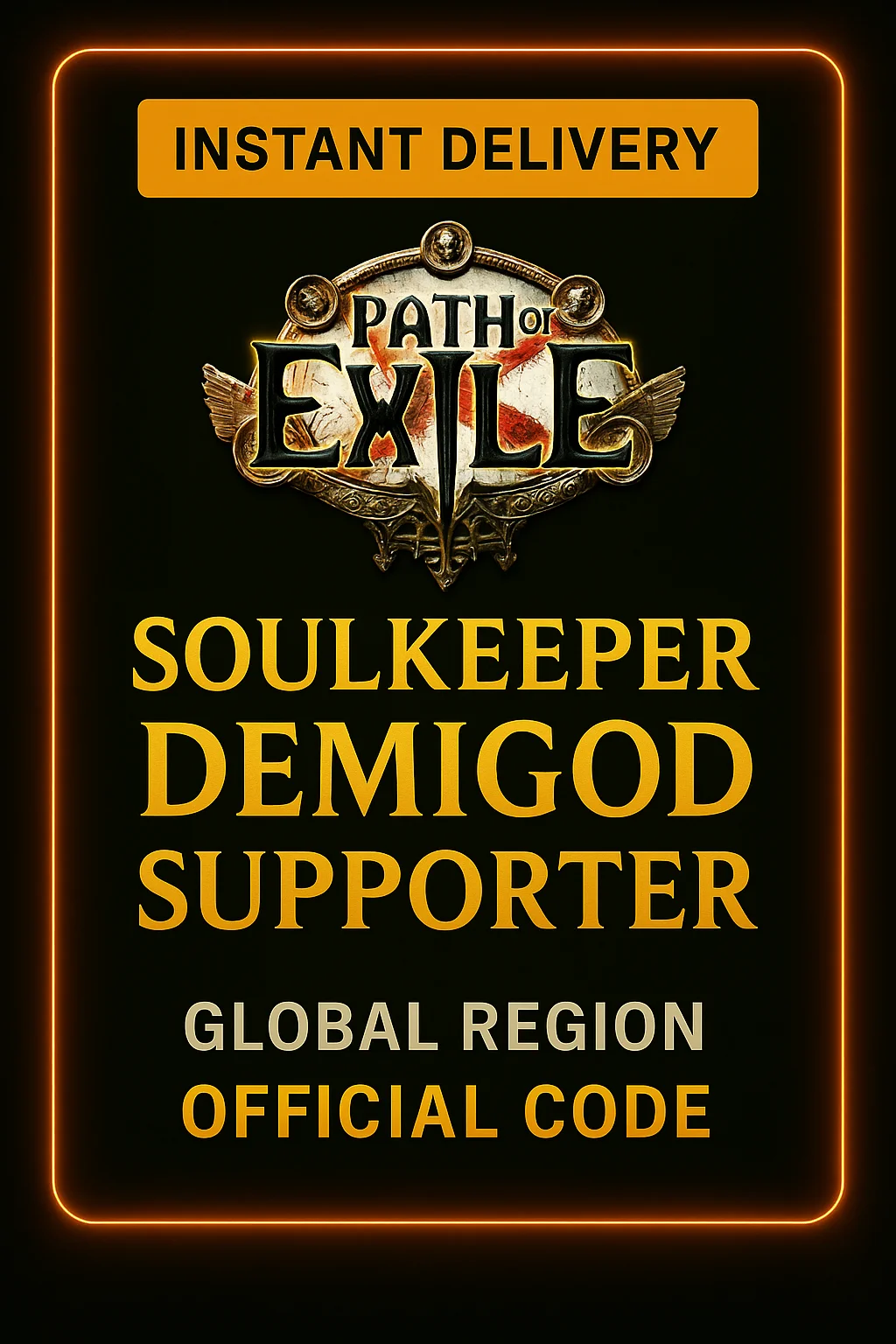 باث أوف إكزايل Soulkeeper Demigod Supporter · Path of Exile