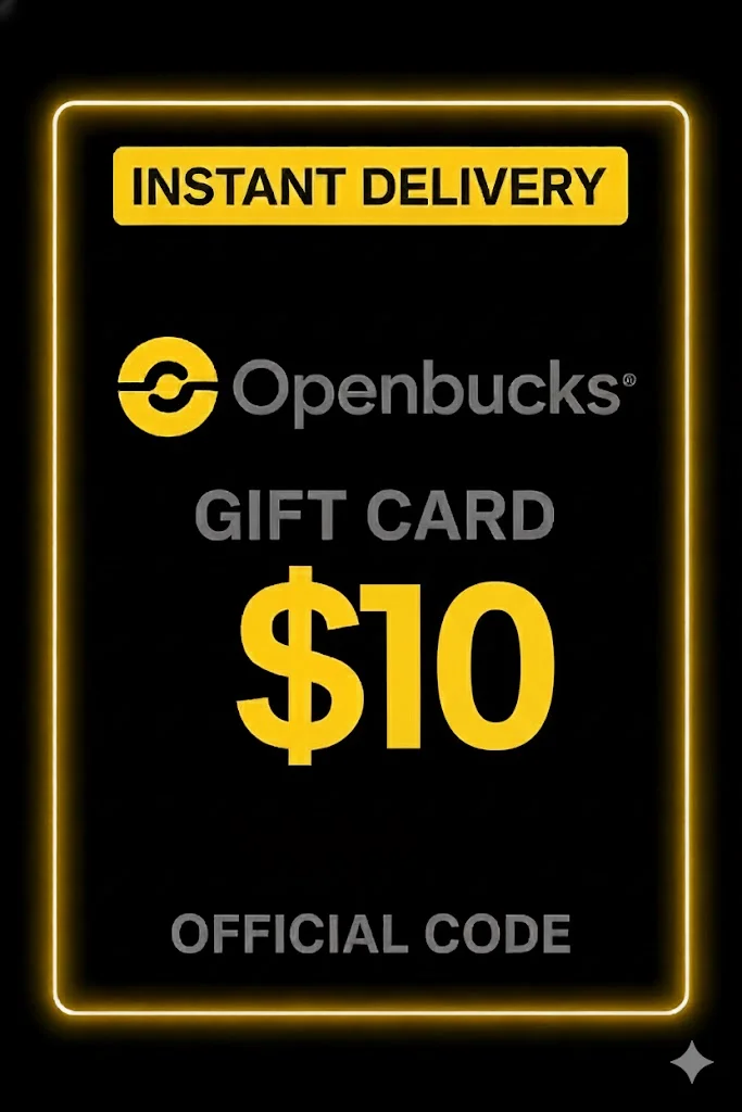 ئۆپن باکس Gift Card 10$ · Openbucks