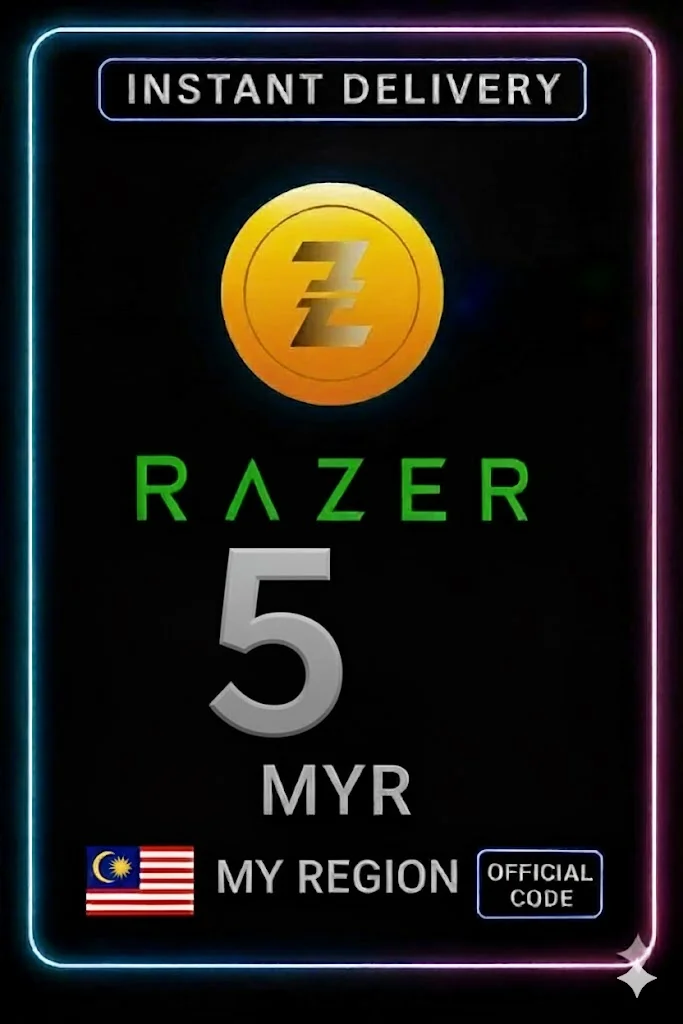 ريزر جولد Malaysia RM5 · Razer Gold