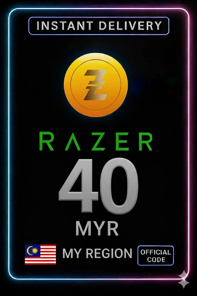 ڕەیزەر گۆڵد Malaysia RM40 · Razer Gold
