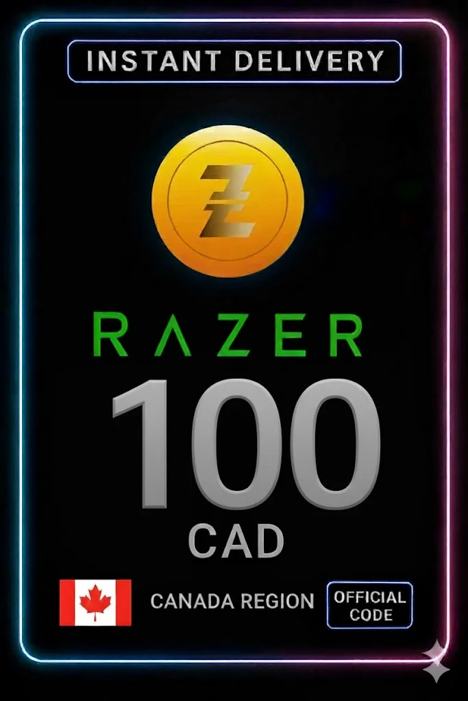 ريزر جولد Canada 100CAD · Razer Gold