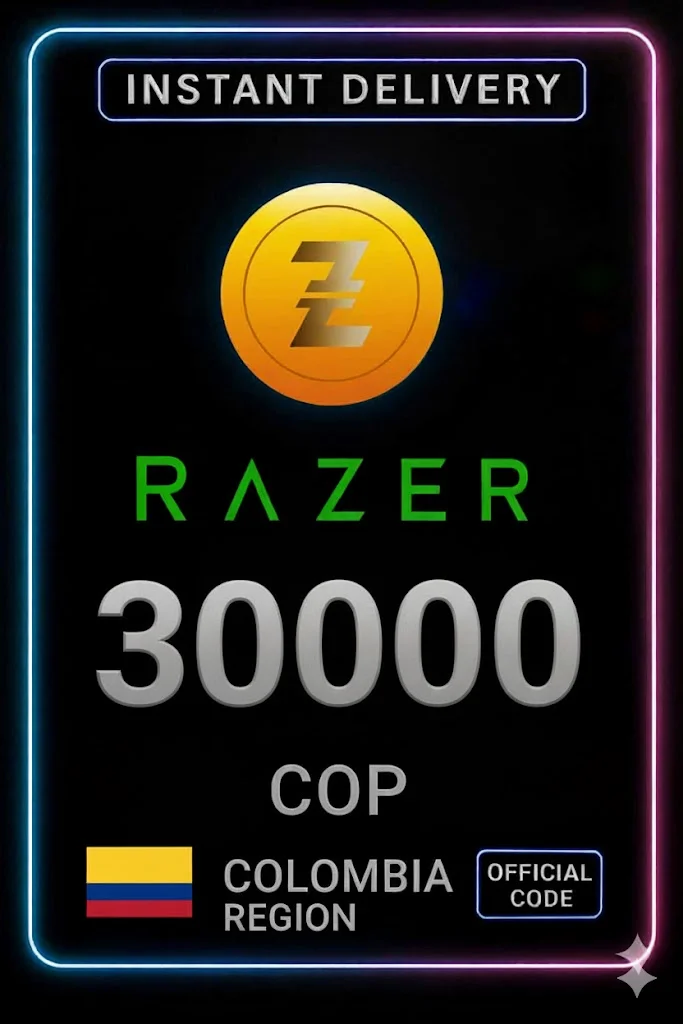 ريزر جولد Colombia 30000COP · Razer Gold