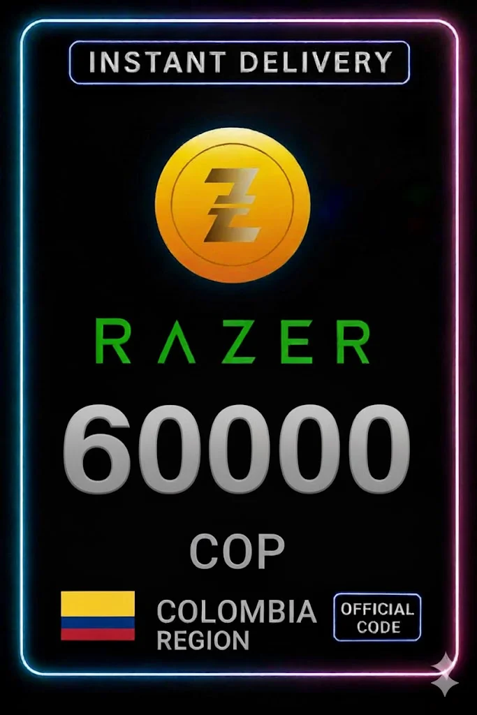 ريزر جولد Colombia 60000COP · Razer Gold