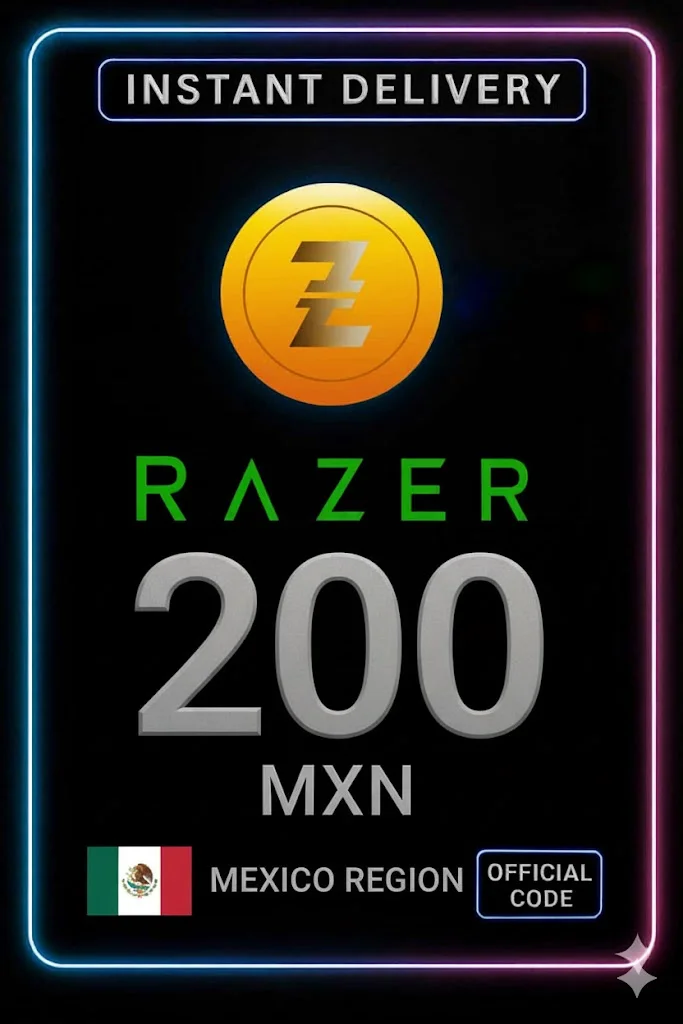 ريزر جولد Mexico 200 MXN · Razer Gold