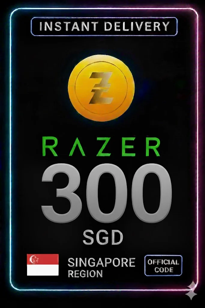 ڕەیزەر گۆڵد Singapore SGD 300 · Razer Gold
