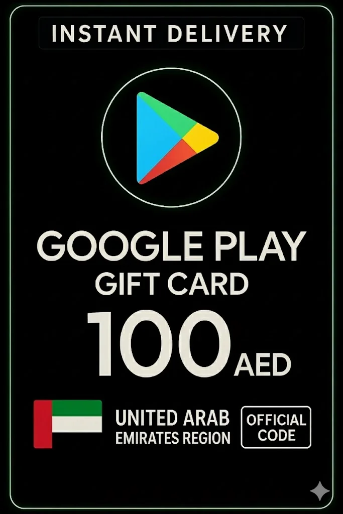 گووگڵ پلەی Gift Card - Arab Emirates AED 100 · Google Play
