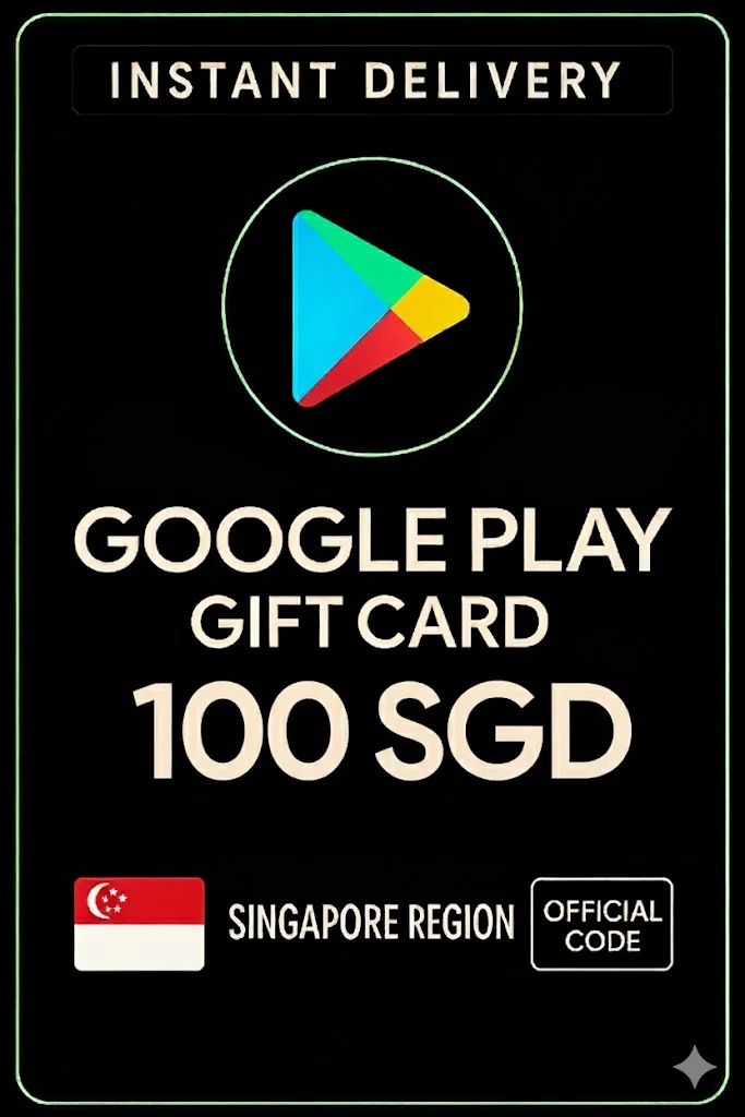 گووگڵ پلەی Gift Card - Singapore SGD 100 · Google Play