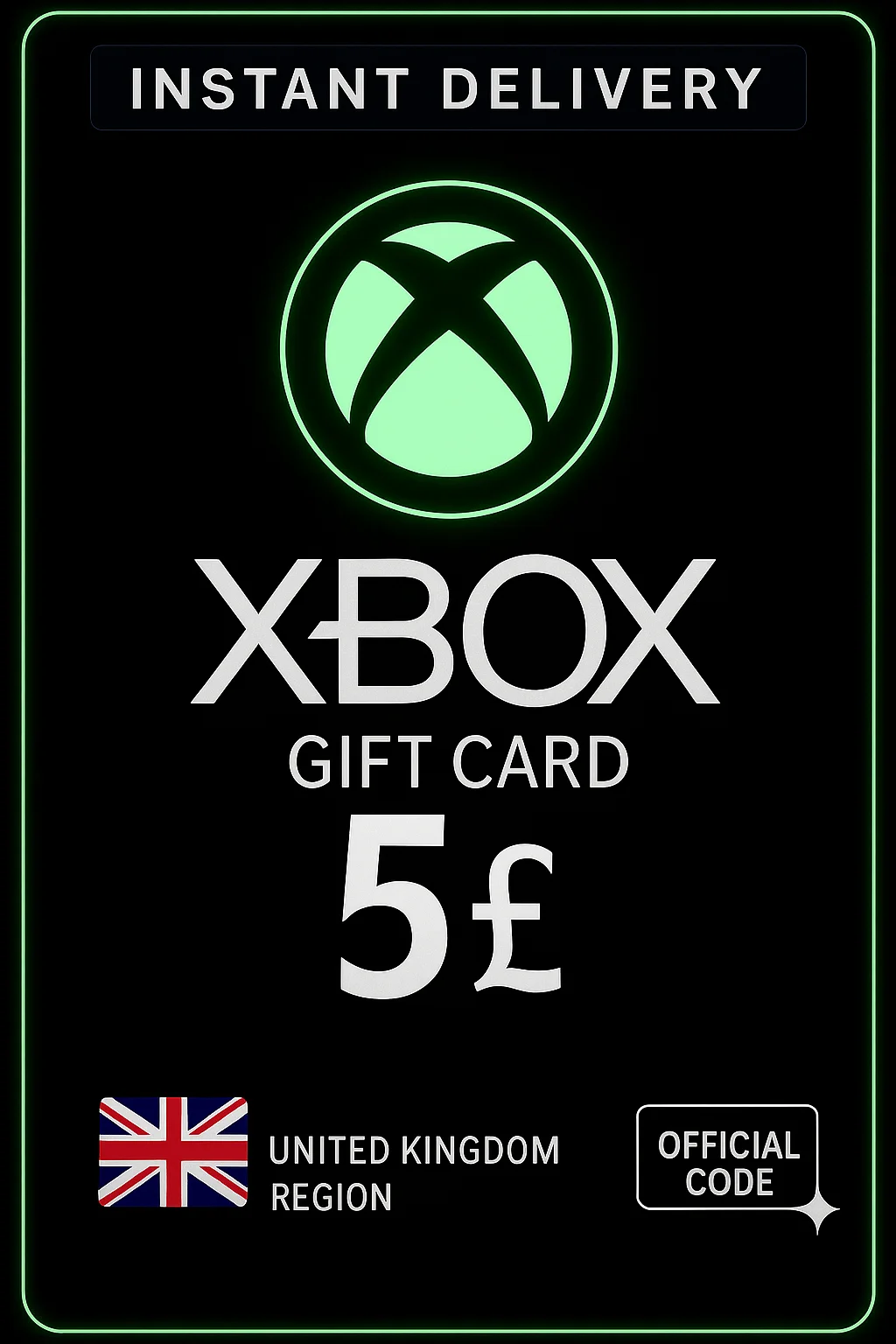 ئێکس باکس Gift Card £5 Wallet · Xbox