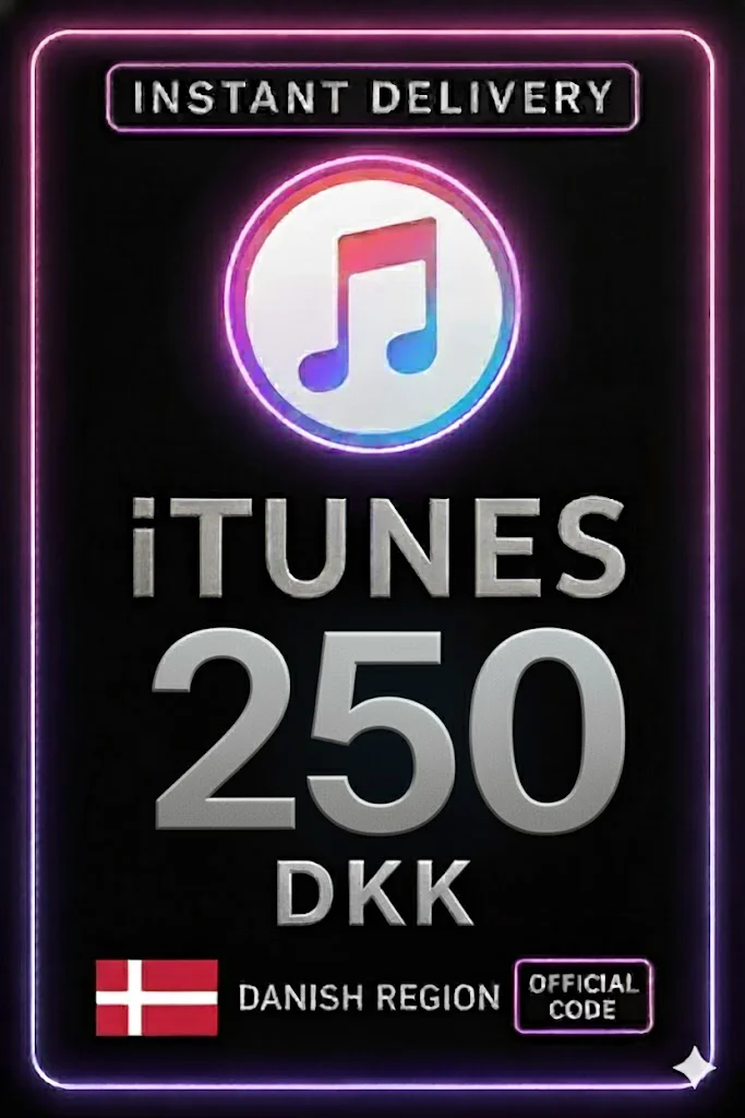 ئای تیونز Gift Card 250 DKK · iTunes
