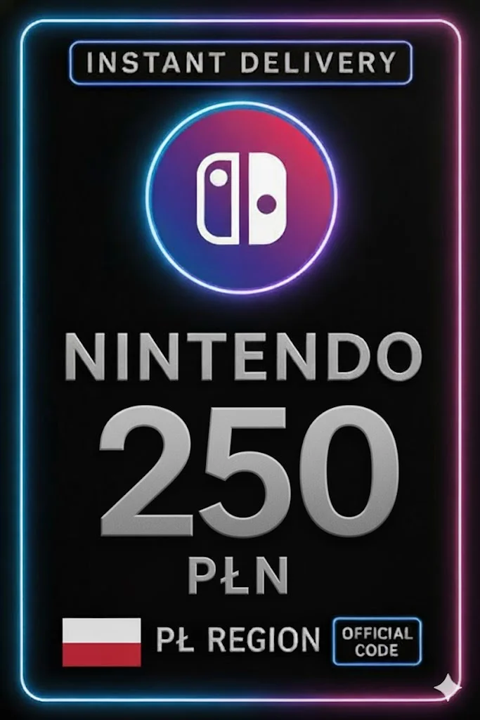 Nintendo eShop Prepaid Card - 250 PLN