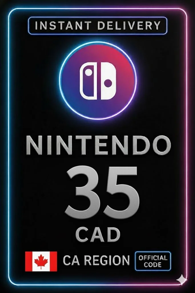 نینتێندۆ ئیشۆپ Prepaid Card - 35 CAD · Nintendo eShop