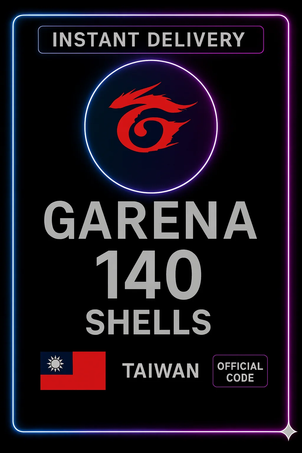 140 Garena Shells
