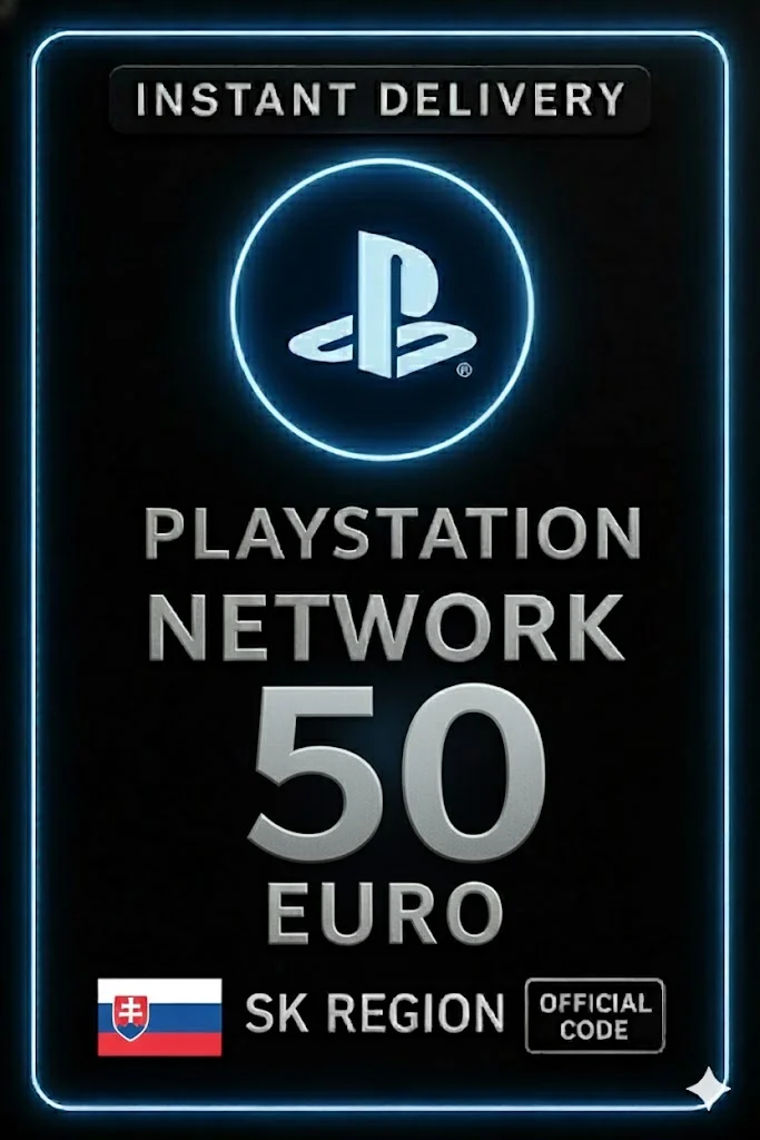 بي إس إن Card Slovakia 50 EUR · PSN