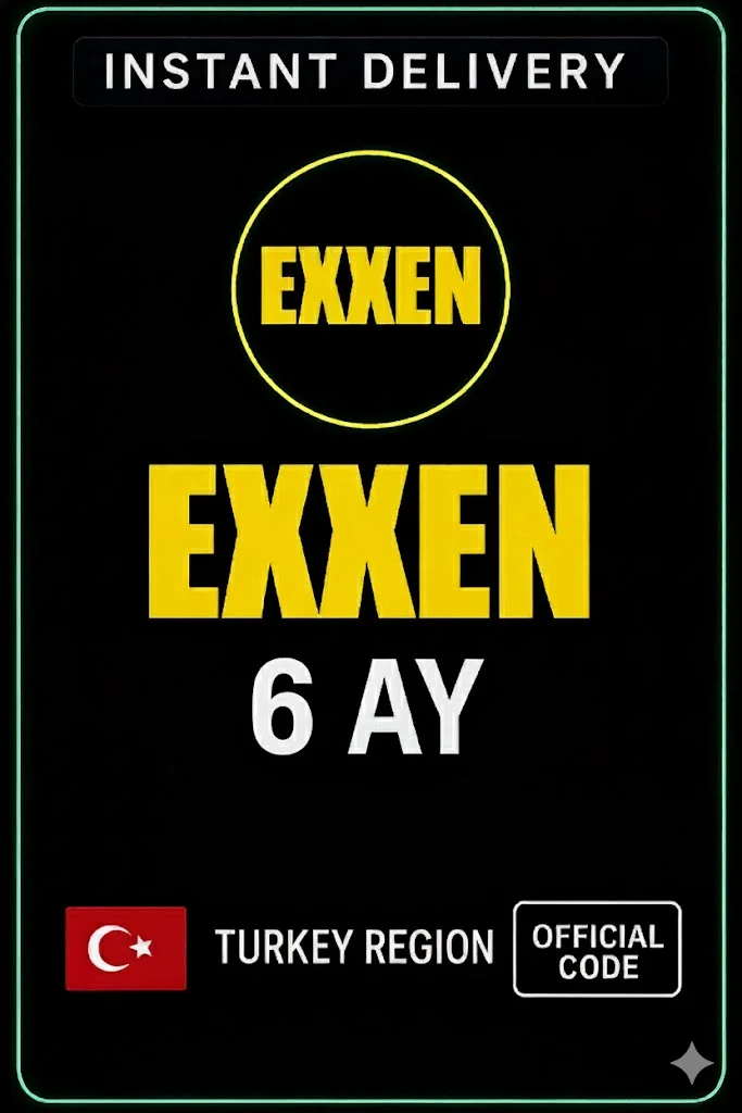 Exxen 6 Ay Üyelik (Reklam Var)