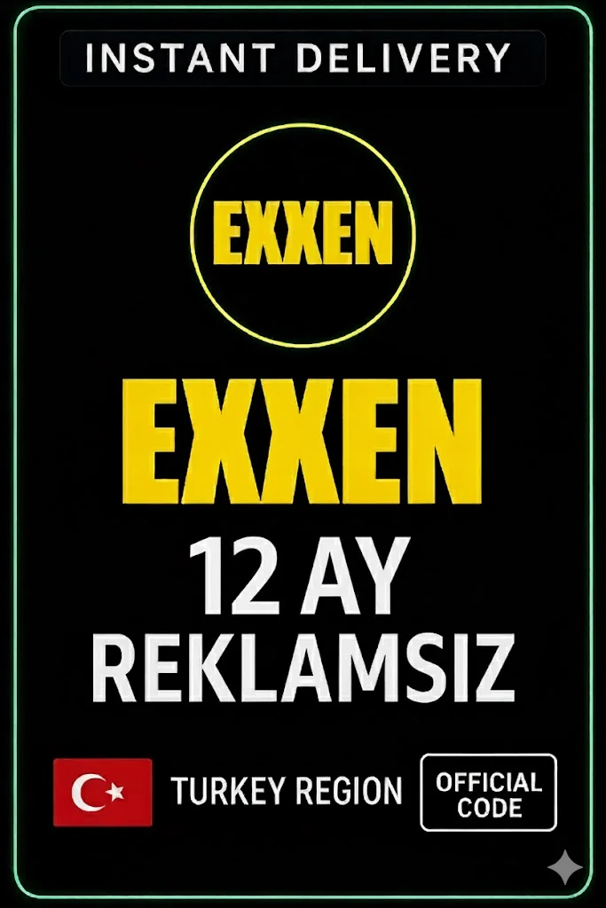 Exxen 12 Ay Üyelik (Reklam Yok)