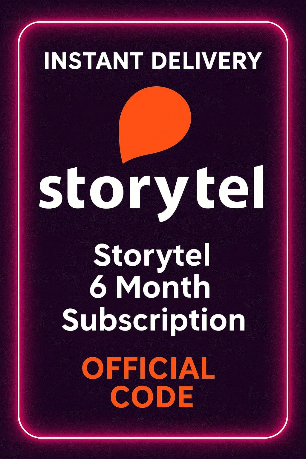 Storytel 6 Month Subscription | Jordan - (Levant)