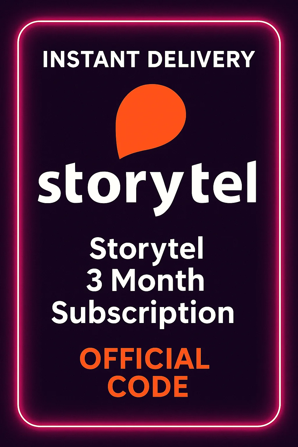 Storytel 3 Month Subscription | Qatar