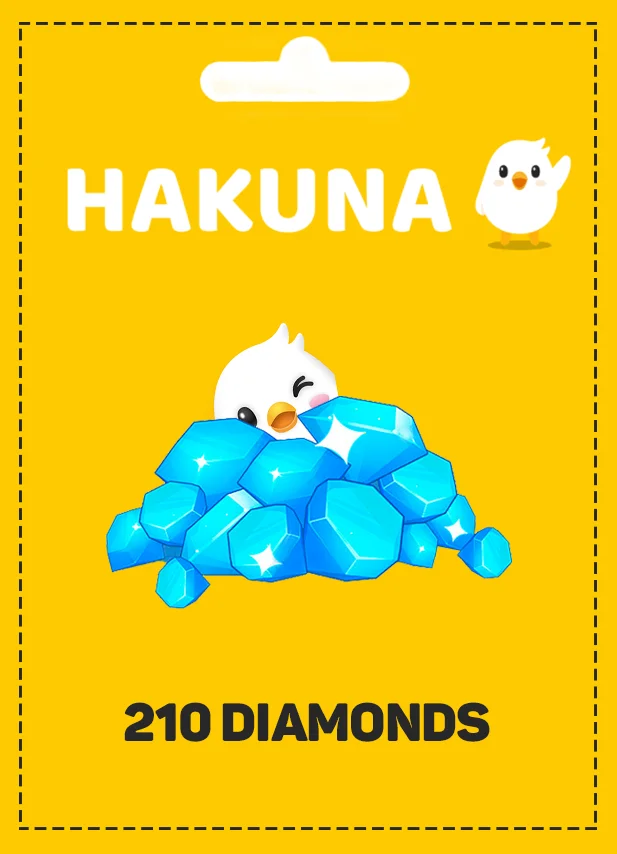 Hakuna 210 diamonds