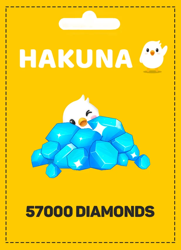 Hakuna 57000 diamonds