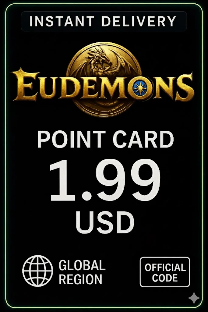 Eudemons Point Card 1.99 USD