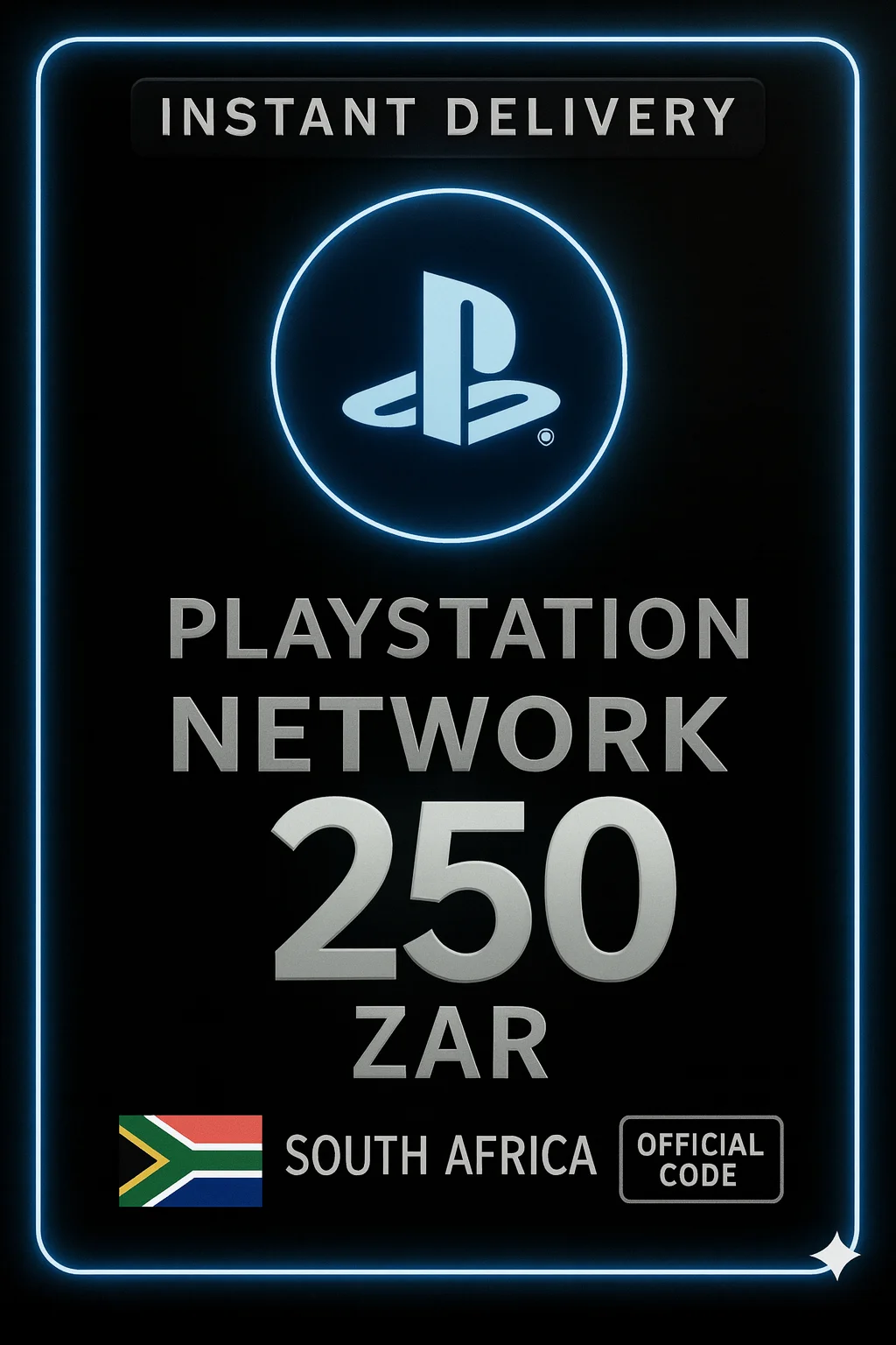 بلايستيشن بي إس إن Card 250 ZAR · PlayStation