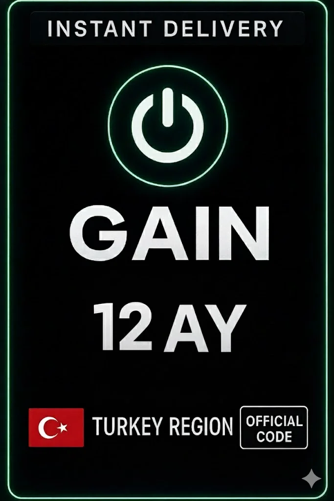 Gain 12 Aylık Üyelik