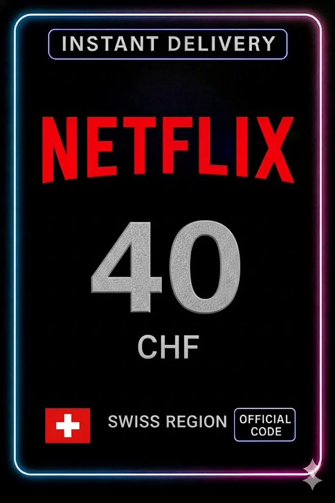 Netflix Gift Card 40 CHF