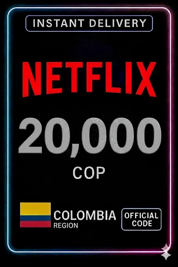 Netflix Gift Card 20.000 COP