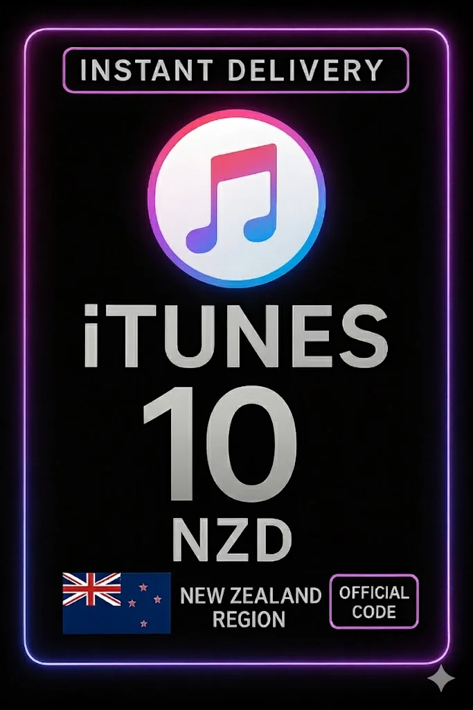 ئای تیونز Gift Card New Zealand - 10 NZD · iTunes