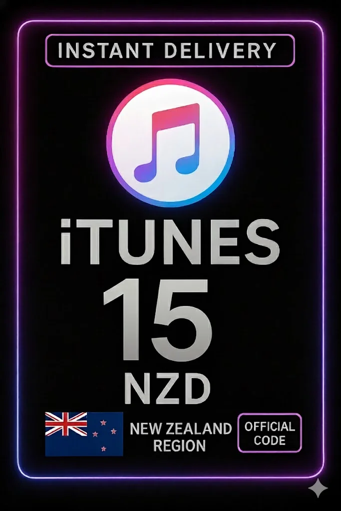 ئای تیونز Gift Card New Zealand - 15 NZD · iTunes