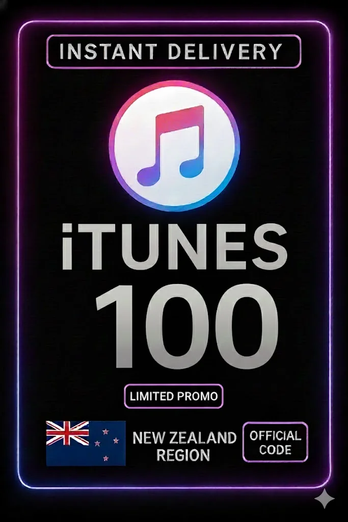 iTunes Gift Card New Zealand - 100 NZD