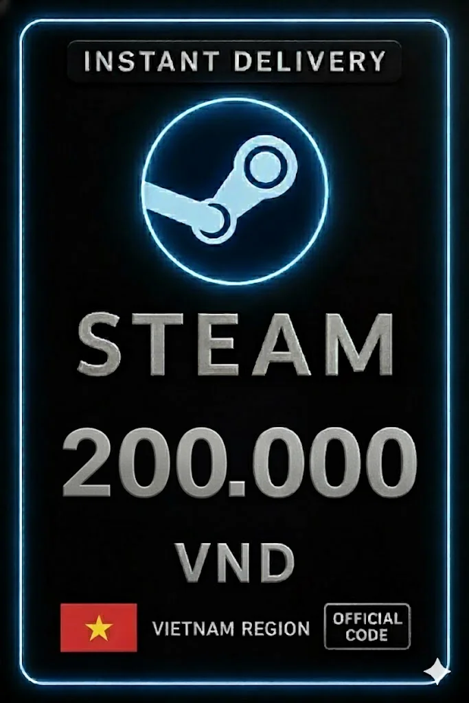 Steam Wallet 200.000 VND