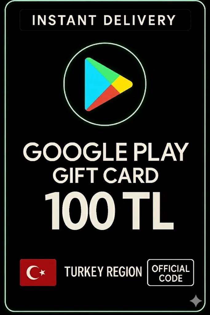 جوجل بلاي hediye kodu 100 TRY · Google Play