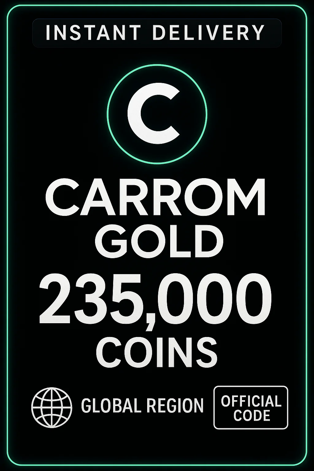 Carrom Gold - 235.000 Coin