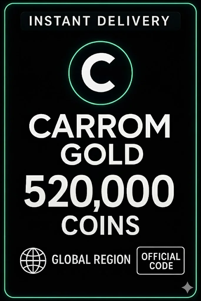 Carrom Gold - 520.000 Coin