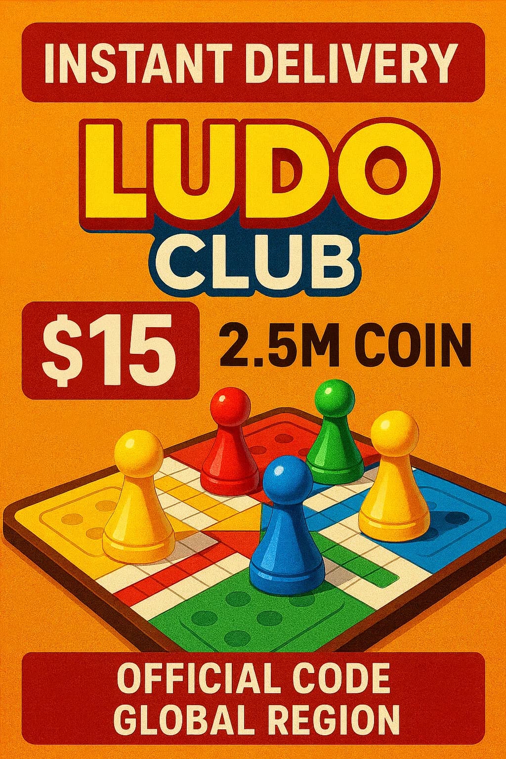 لودۆ کڵەب - 2.5M Coin · Ludo Club