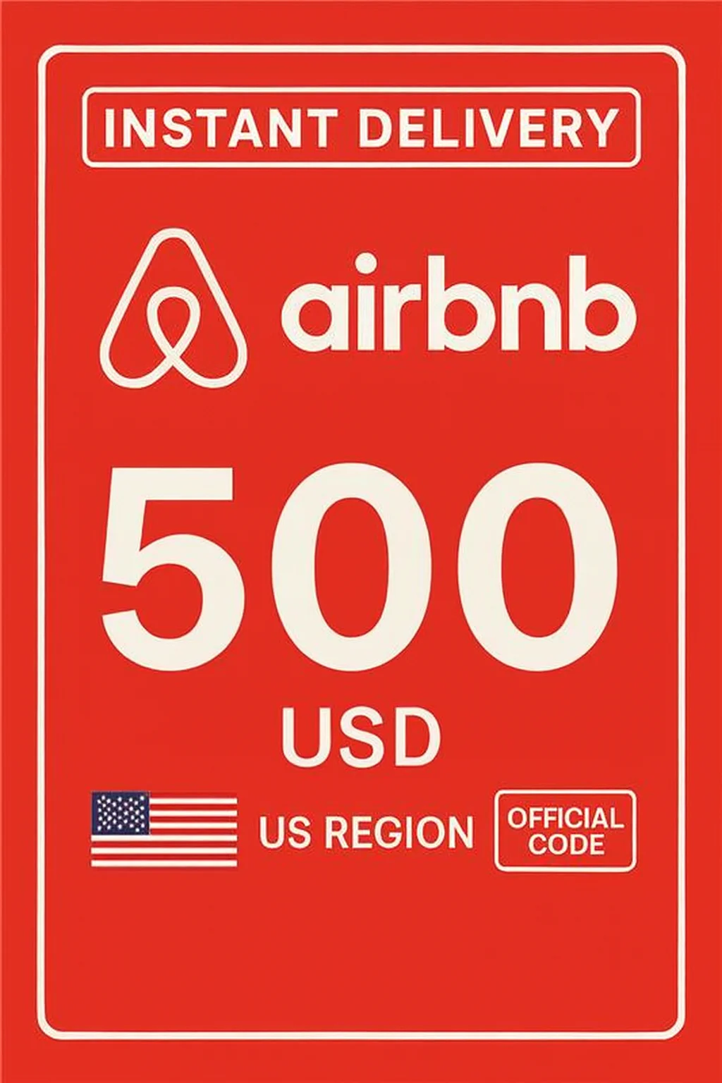 Airbnb Gift Card - 500$