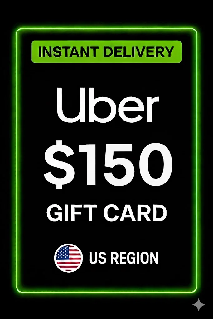 Uber Gift Card - 150$ (USA)