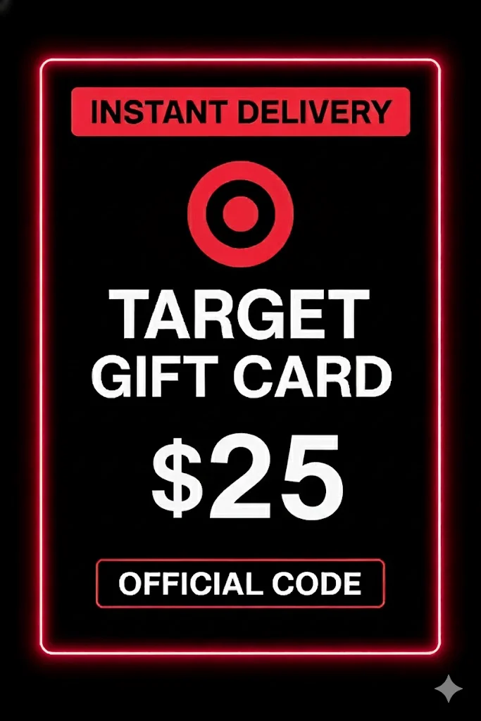 Target Gift Card - 25$