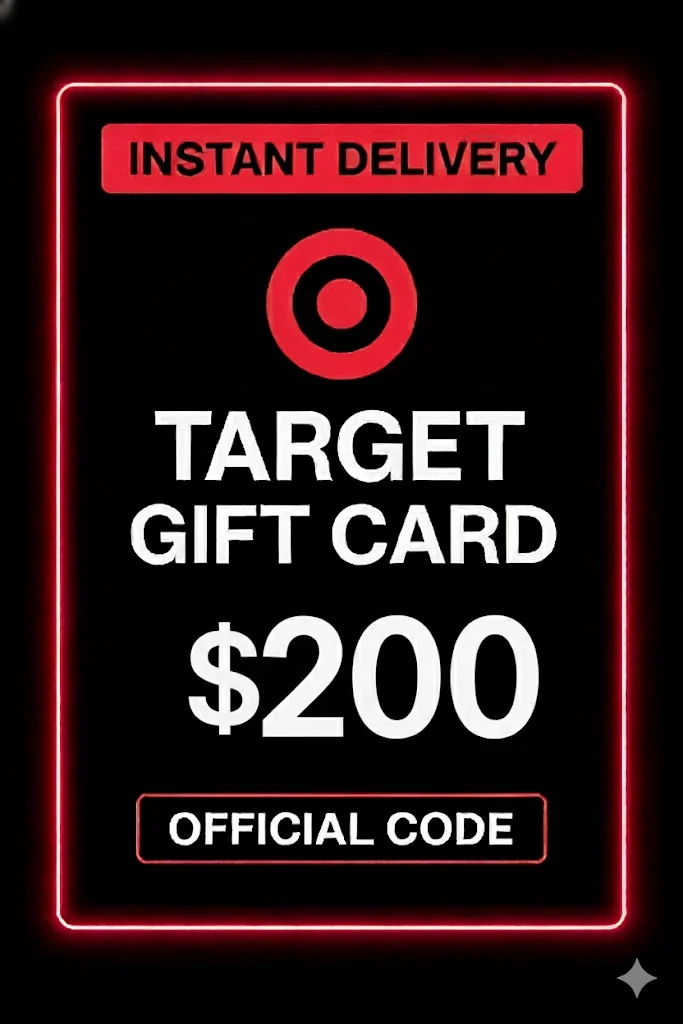 Target Gift Card - 200$