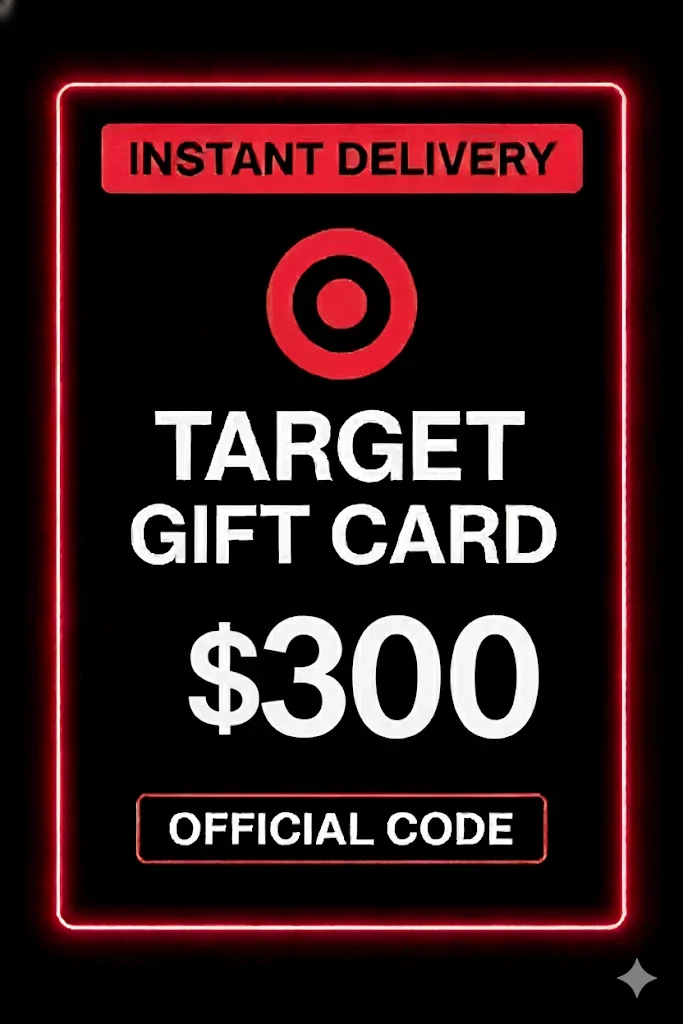 Target Gift Card - 300$