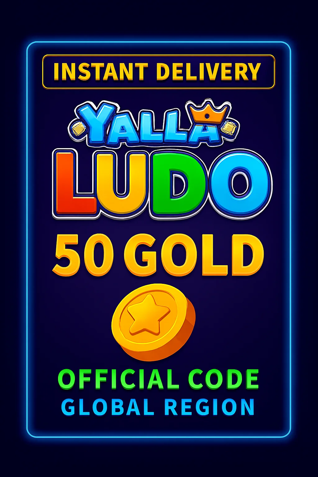 Yalla Ludo - USD 50 Gold (INT)
