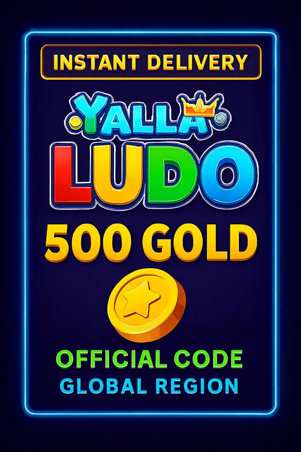 Yalla Ludo - USD 500 Gold (INT)